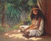 Portrait of a Polynesian Girl Helen Thomas Dranga